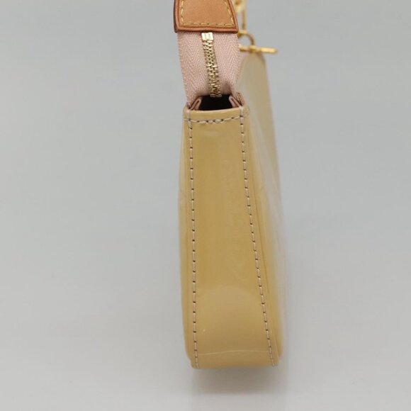 LOUIS VUITTON Vernis Pochette Accessoires Rose Angelique M90072 LV Auth 135464 - Picture 5 of 16